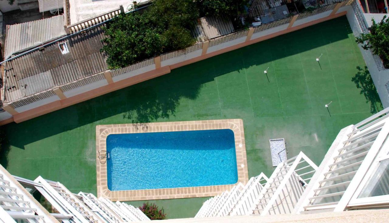 Ático Calpe primera línea de playa Exterior foto